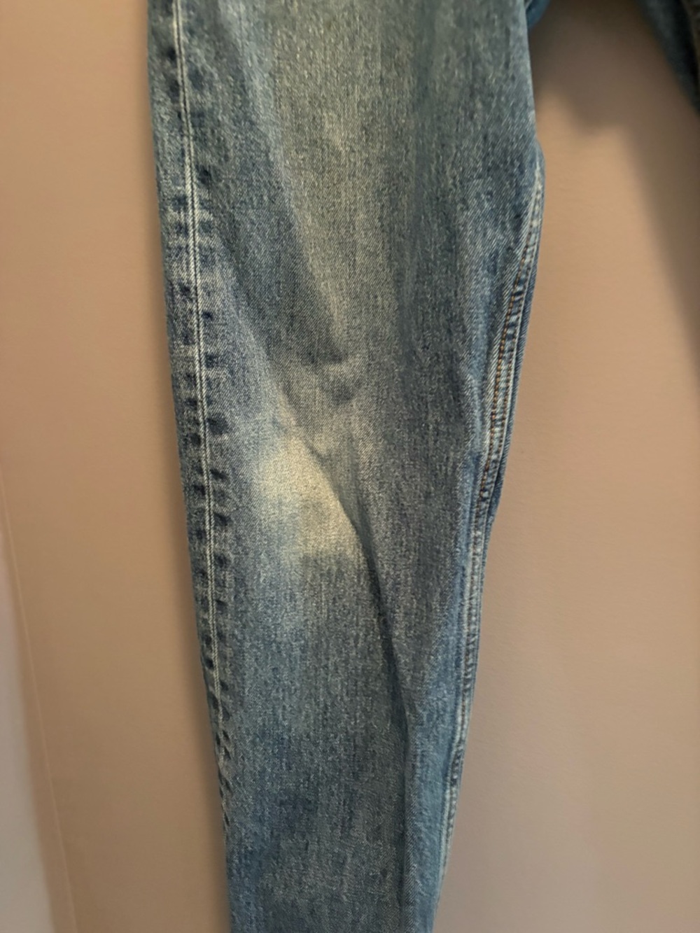 Levi's Light Blue Straight Jeans - Picture 2 of 12